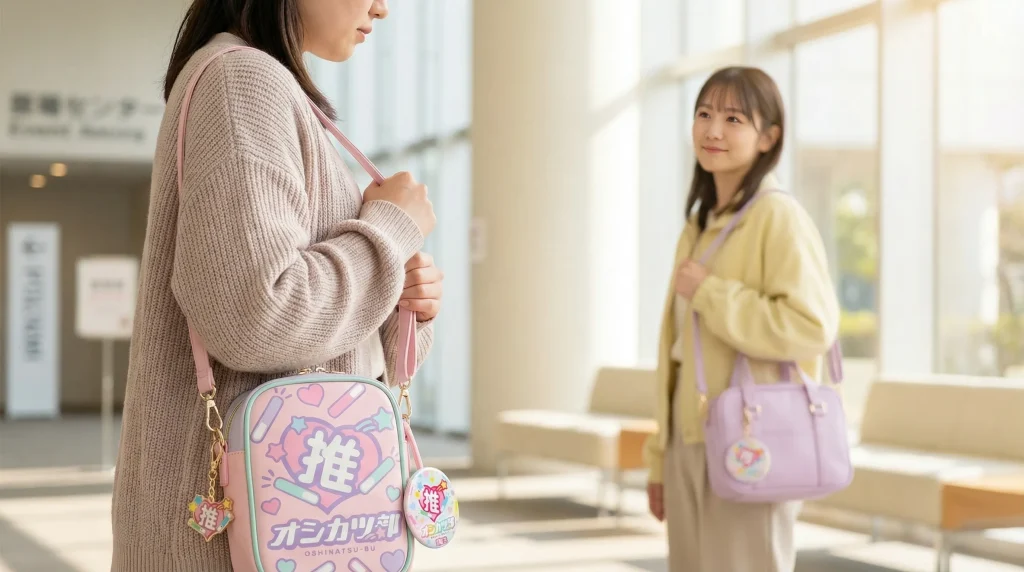 “声をかけてもいいかも”が、自然に伝わる合図（サイン）を作ること。